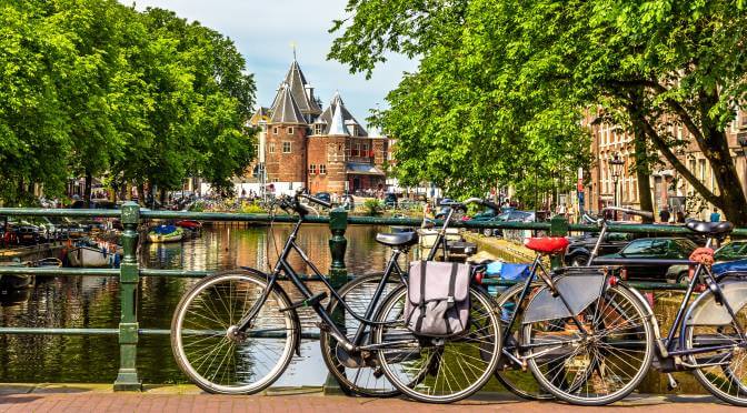 Cycling trails near Amsterdam