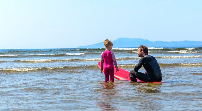 Take your family and friends to one of the best surf spots in Europe