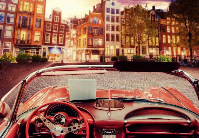 London to Amsterdam by car