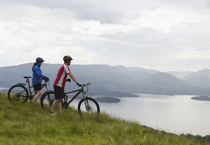 Off-road cycling in Scotland
